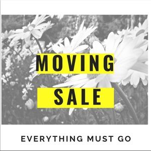 Everything must go!
